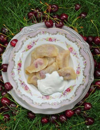Вареники з вишнею