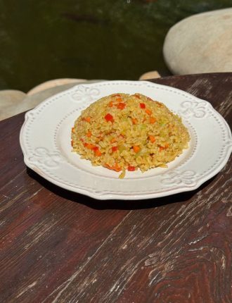 Булгур з овочами
